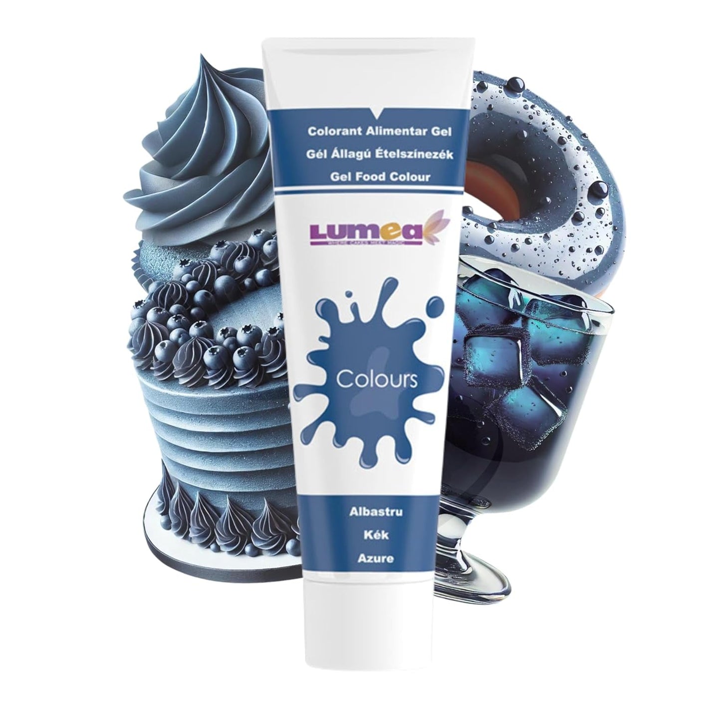 Dekozauber 24 coloranti alimentari rossi, gel, 30 g, vegani, senza zucchero, altamente concentrati, coloranti alimentari rossi per fondente, crema al burro, bevande e altro