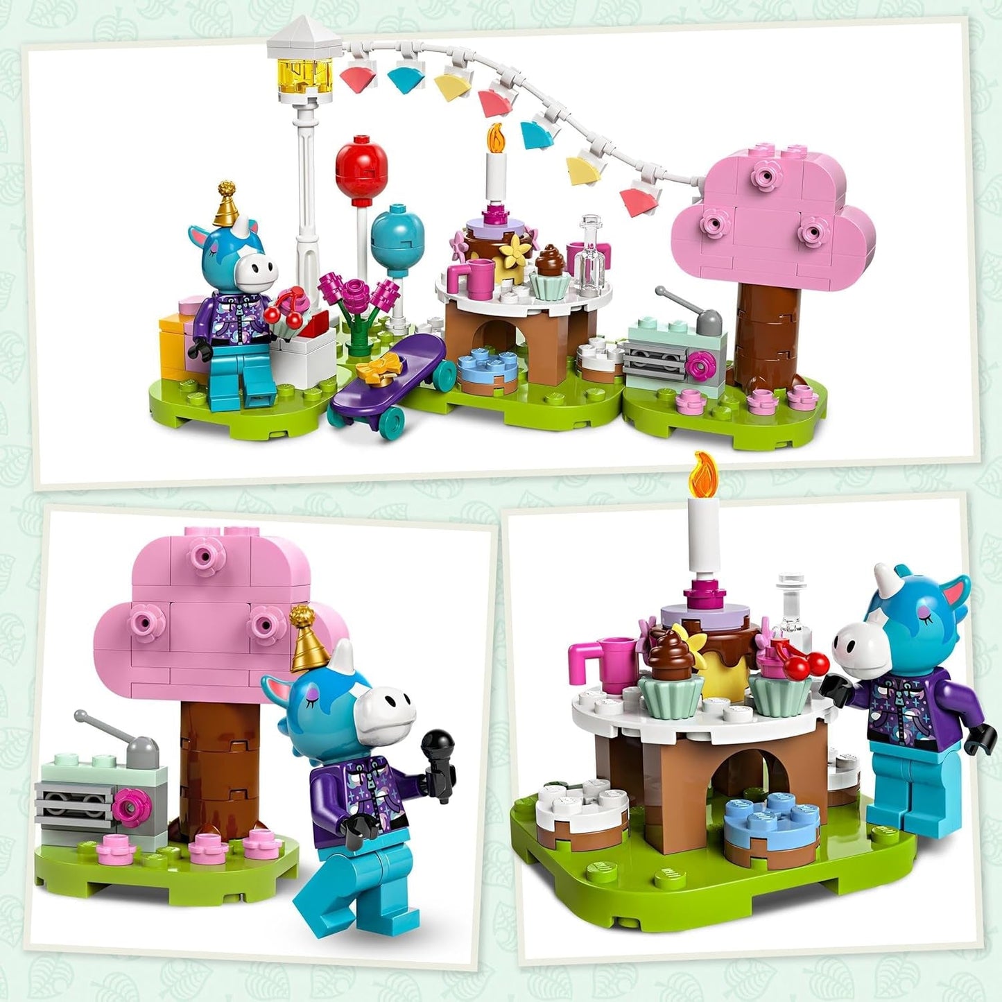 LEGO Animal Crossing Festa di compleanno di Jimmy Giocattolo creativo per bambini Videogioco Cavallo Set di animali Regalo per ragazze e ragazzi di 6 anni 77046 Set da costruzione Besuche den LEGO-Store