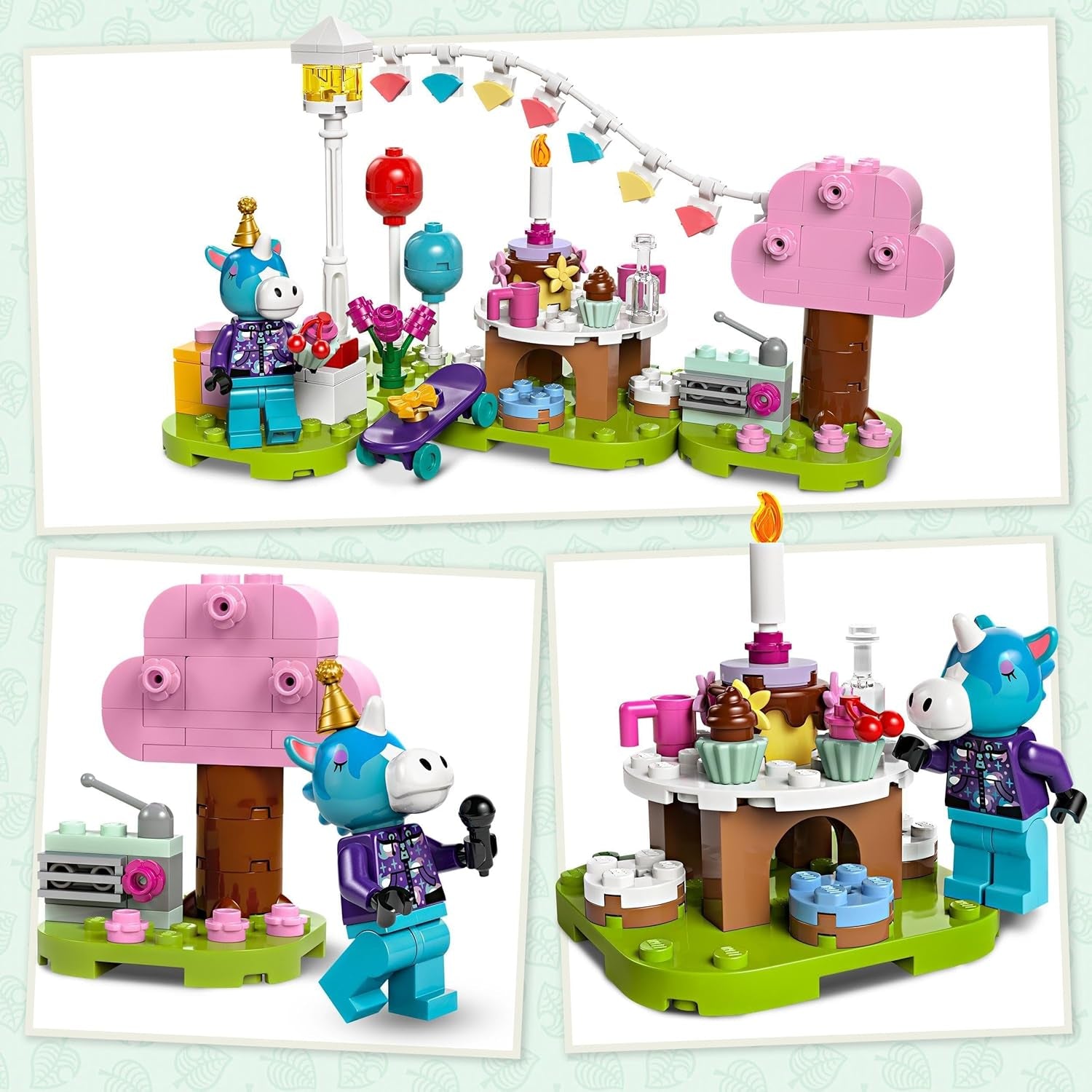 LEGO Animal Crossing Festa di compleanno di Jimmy Giocattolo creativo per bambini Videogioco Cavallo Set di animali Regalo per ragazze e ragazzi di 6 anni 77046 Set da costruzione Besuche den LEGO-Store