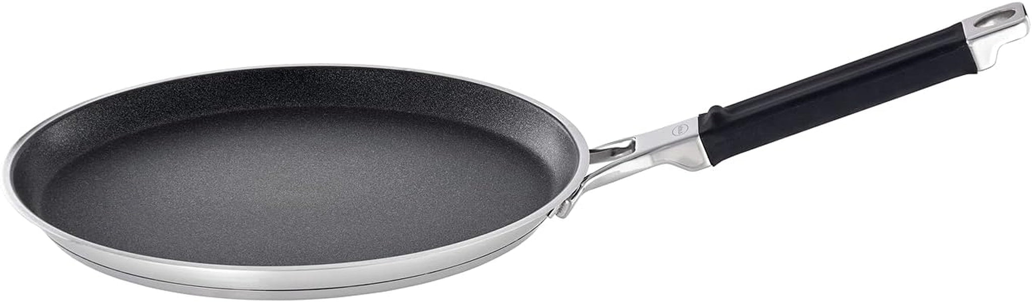 Padella RÖSLE SILENCE PRO, rivestimento antiaderente Proresist premium antigraffio, acciaio inossidabile 18/10, adatta per induzione Pentole e Padelle Naty Shop Crêpes Pfanne