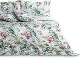 Ameliahome Copriletto Copriletto 260X280 Cm Due Lati Trapuntatura Easy Care Motivo vegetale Motivo uccelli Multicolor Kingfisher Letti e coperte Besuche den AmeliaHome-Store Kingfisher 260 X 280