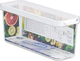 CARE + PROTECT Contenitore per alimenti intelligente, perfettamente impilabile, organizer per frigorifero, protegge il cibo dall'umidità, mantiene il cibo fresco più a lungo, 2,15 L Contenitori per conservazione alimenti Naty Shop 2 L