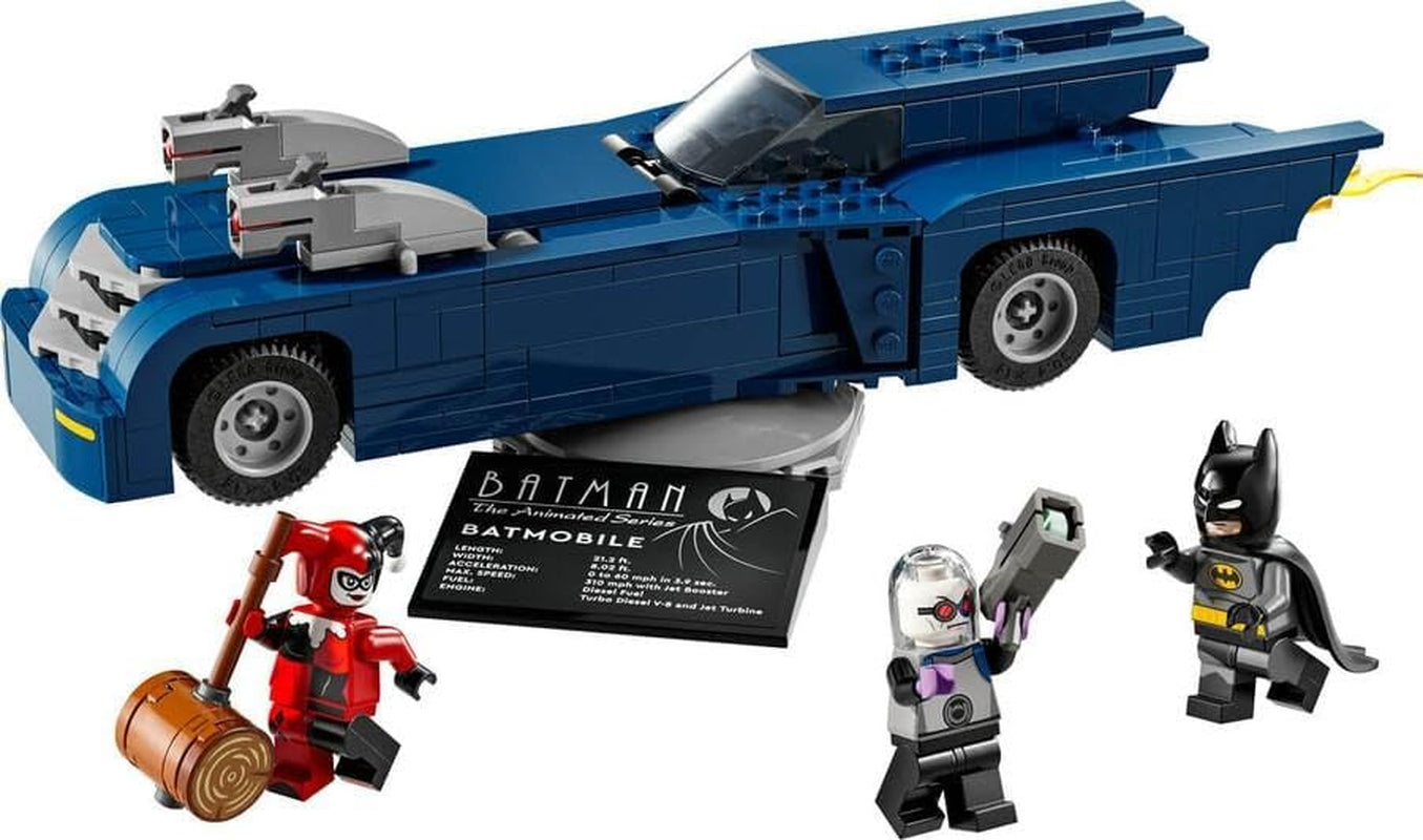 LEGO DC Batman: Batman sulla Batmobile vs. Harley Quinn e Mr Freeze Cartoon Macchinina giocattolo per bambini Regalo per ragazzi e ragazze 8 anni 76274 Set da costruzione Besuche den LEGO-Store