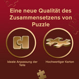Trefl Premium plus Quality - Puzzle Tea Time: Case Stoney Lane - 1000 pezzi, Serie di immagini dipinte nostalgiche, Abbinamento ideale dei pezzi, Per adulti e bambini dai 12 anni Puzzle Naty Shop