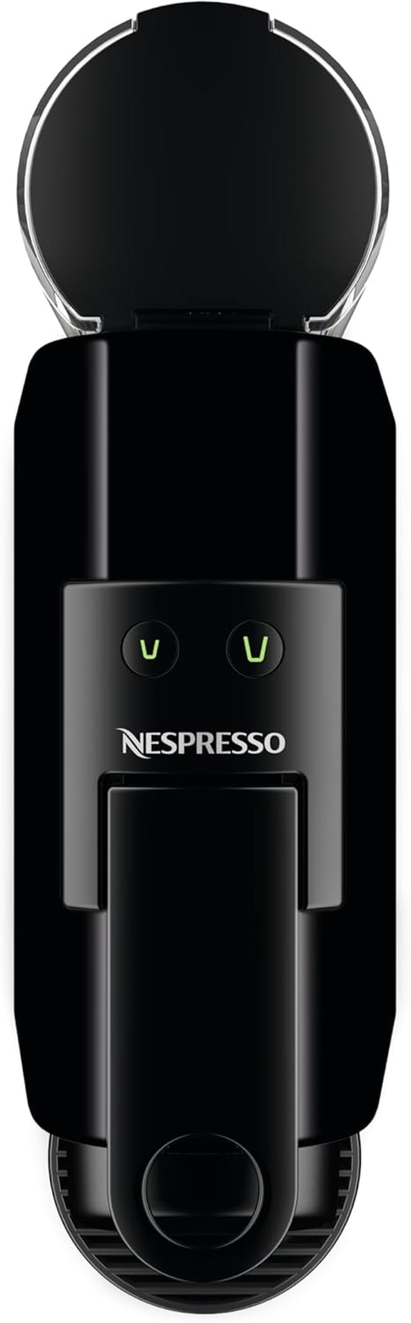 Macchina per caffè espresso con capsule Nespresso De'Longhi Essenza Mini, nera | Pressione della pompa 19 bar | Serbatoio dell'acqua 0,6 l | Per espresso e lungo | Piccola macchina per caffè espresso – Grandi momenti di caffè | EN85.B