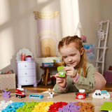 Set creativo LEGO Classic per costruire e giocare - set con mattoncini colorati - costruisci una casa, un cane, una macchina divertente, una tastiera di pianoforte e un arcobaleno - set artigianale per ragazzi e ragazze a partire da 5 anni Set di costruzione Besuche den LEGO-Store