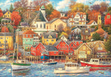 Clementoni - 31685 Collezione Puzzle - Good Times Harbour - Puzzle 1500 pezzi dai 14 anni, puzzle per adulti con oggetti nascosti, gioco di abilità per tutta la famiglia, Puzzle medio Naty Shop