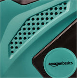 Avvolgitubo da parete Amazon Basics con tubo, a carica automatica, 15 m, verde navy, nero