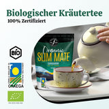VITSTORM® Slim Tea Cardamom – Tè Yerba Mate BIO – Tè disintossicante e diuretico – 100G