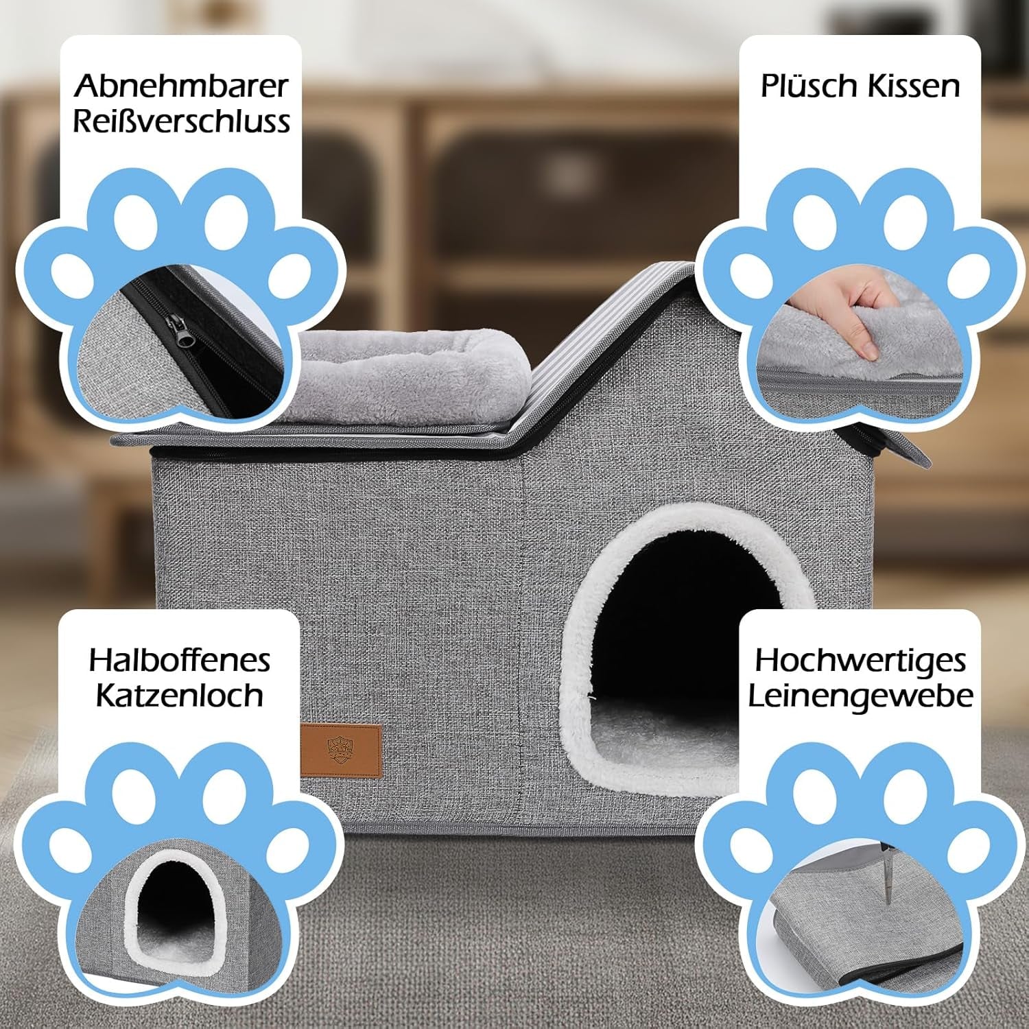 Coperte e Arredi, Animali Domestici, Grotte e Casette, Gatti, Letti per gatti, Gatti - Letti, materassi