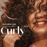 VEGAIROA - Curly Plex Mask - Maschera per ricci definiti senza effetto crespo - Cura idratante profonda - Per capelli ricci o ondulati - Prodotto professionale per parrucchieri vegani - Maschera per capelli Naty Shop 300ml