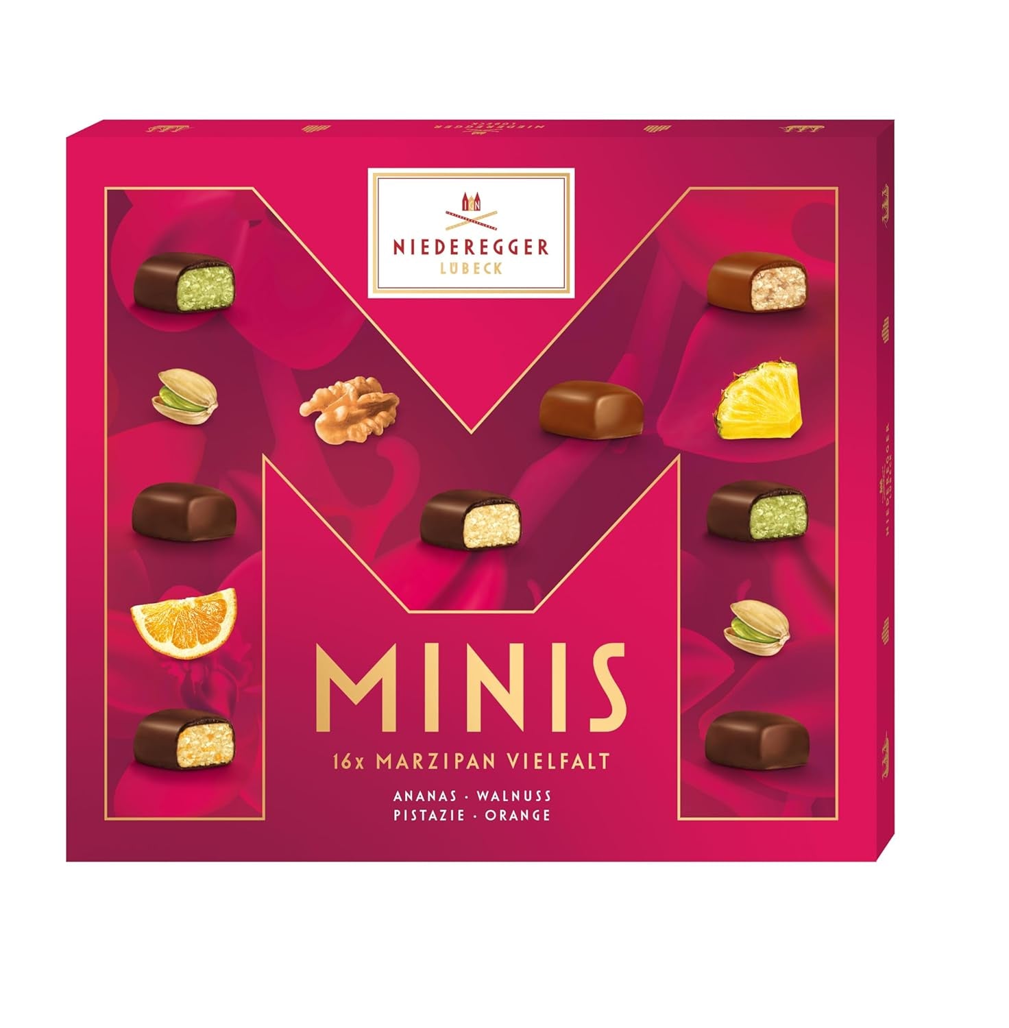 Niederegger Minis Marzapane Varietà 112g