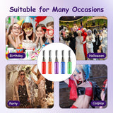 5 colori tinture per capelli temporanee cera per capelli colorata mascara per capelli tintura per capelli temporanea mascara per ragazze e donne tintura per capelli lavabile gesso adatto per compleanni cosplay fai da te Halloween tinture per capelli Naty Shop