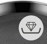 Pentola a induzione WMF Profi Resist 24 cm, materiale con rivestimento multistrato, struttura a nido d'ape, manico in acciaio inox, resistente al forno Pentole e Padelle Naty Shop