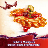 LEGO NINJAGO Kai's Dragon Spinjitzu Spinner - Giocattolo Ninja d'azione con 2 minifigure - Piccolo set da gioco per bambini - Idea regalo per ragazzi e ragazze dai 6 anni in su 71823 Set da costruzione Besuche den LEGO-Store
