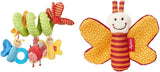 SIGIKID 42249 Farfalla spirale attiva Baby Activity On Tour bimba giocattolo consigliato dalla nascita Multicolor Toys Bebe Naty Shop Confezione con giochino 41181 Multicolor