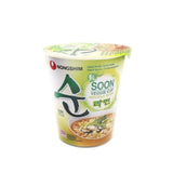 Nong Shim - Tazza istantanea Nudeln Soup Soon Veggie - Confezione multipla (12 X 67 GR)