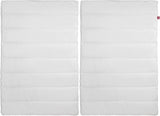 Trapunta Abeil 4 stagioni, bianca, poliestere, bianco, 240 X 260 Cm Trapunte e trapunte Naty Shop