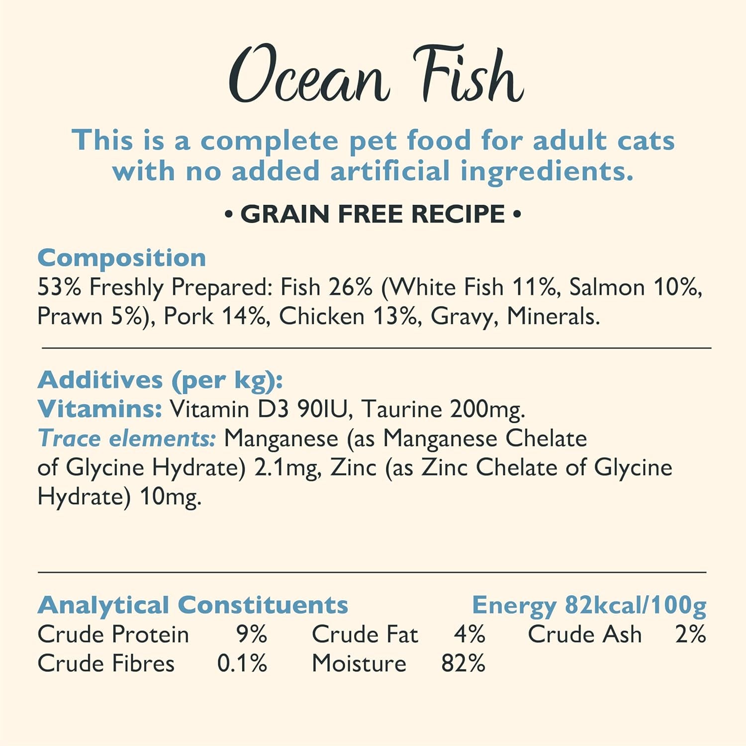 Lily's Kitchen Fish Tasty Cuts Cibo umido per gatti - Confezione da 24 (24 x 85 g) Deliziosi pezzi di pesce in salsa per gatti