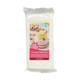 Fondente Funcakes Al Gusto Meringa: facile da usare, liscio, flessibile, morbido e malleabile, perfetto per decorare torte, kosher e senza glutine. 1 chilogrammo