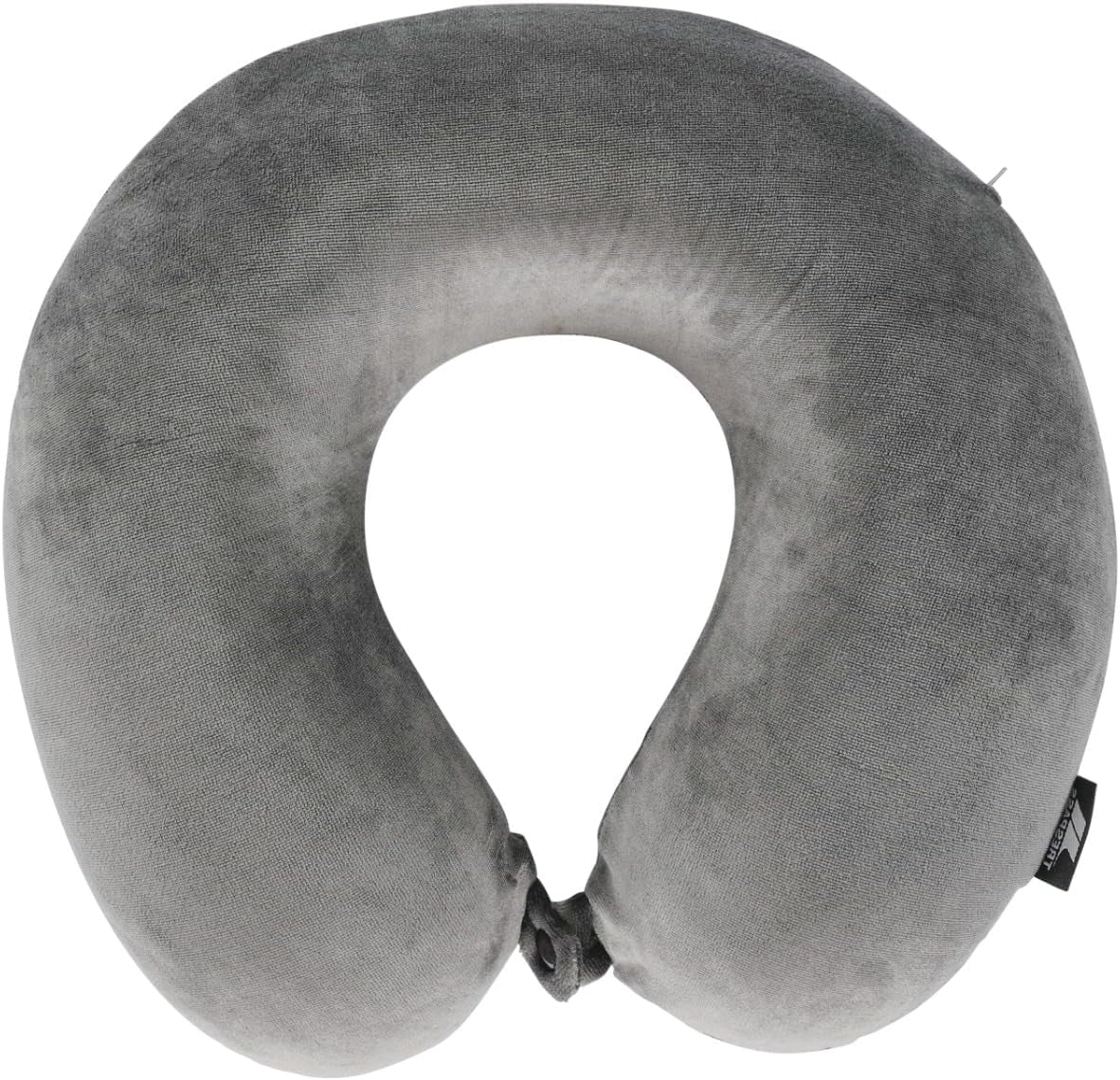 Trespass Memow Cuscino per collo in memory foam con rivestimento rimovibile Grigio Ciascuno Naty Shop Cuscini ortopedici cervicali Grigi Ciascuno