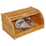 54118 Cestino per il pane, bambù 40 x 26 x 20 cm, marrone, 40,x 27,5 x x x 21,5 cm Contenitori per alimenti Naty Shop