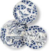 Servizio tavola Excelsa Zen, 18 pezzi, ceramica, bianco e blu