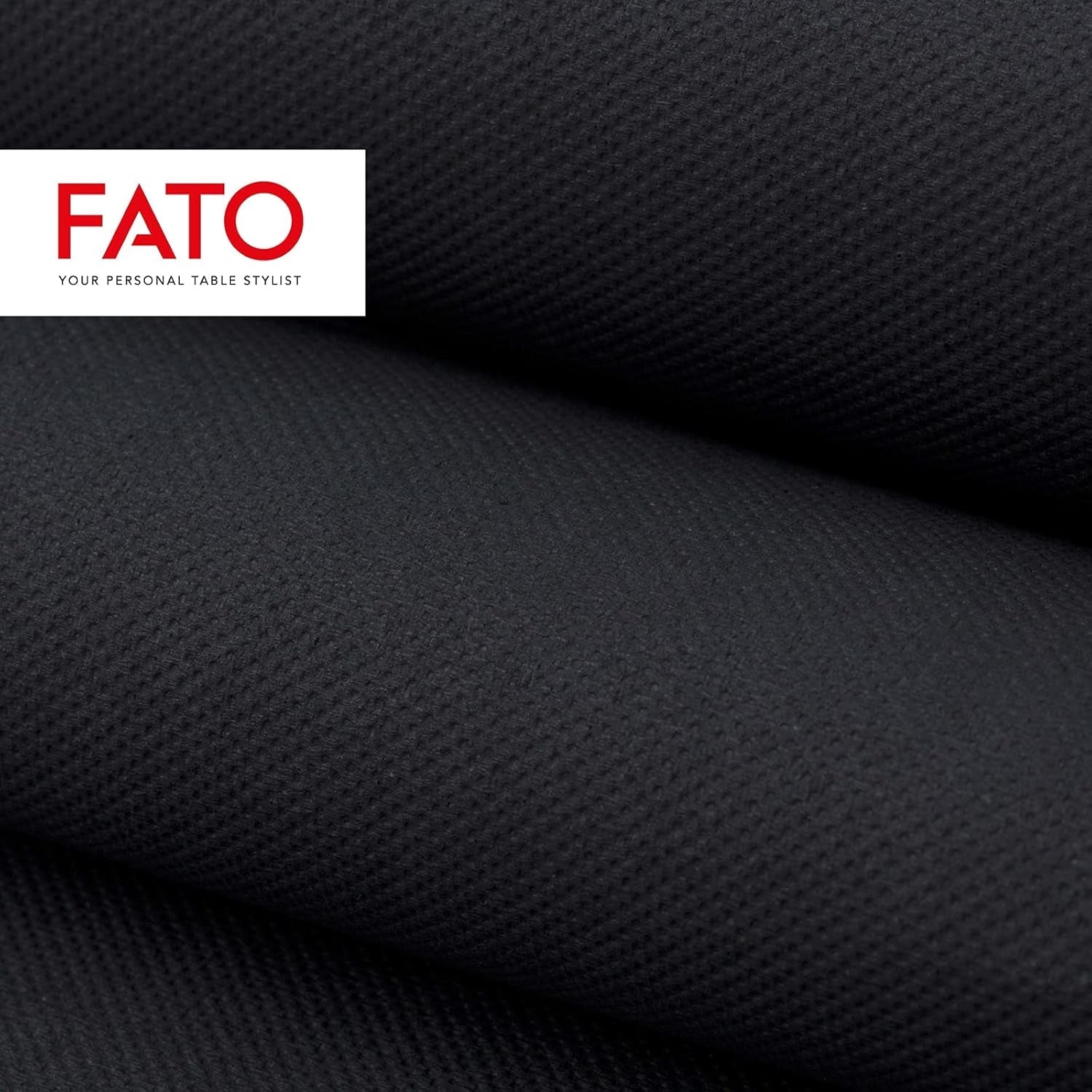 - Fazzoletti di carta usa e getta Morbidezza e morbidezza Confezione da 40 fazzoletti Formato 38X38 piegati 4 2 veli Colore nero Carta di pura cellulosa al 100% certificata FSC (confezione da 2)