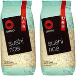 Orez pentru sushi, orez lipicios pentru rulouri nori și alte specialități japoneze de sushi, 1 kg (1 pachet)