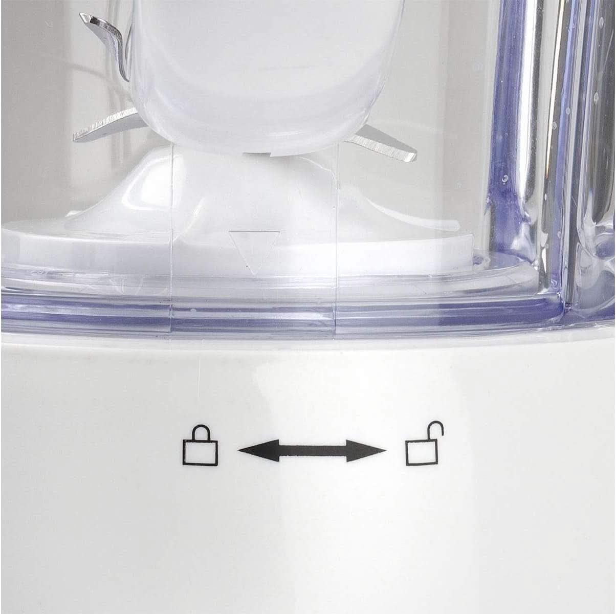 Girmi FR46 Elektrischer Mixer, 1,5 litri, 2 Geschwindigkeiten Mit Pulse-Funktion, 4 Edelstahlklingen, Messbecherdeckel, Messbecher Mit Scale, Sicherheitseinrichtung, Weiß/Rot Kitchen Naty Shop