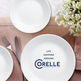 Set stoviglie per 6, 18 pezzi, infrangibile, bianco invernale, informazioni non disponibili, bianco invernale