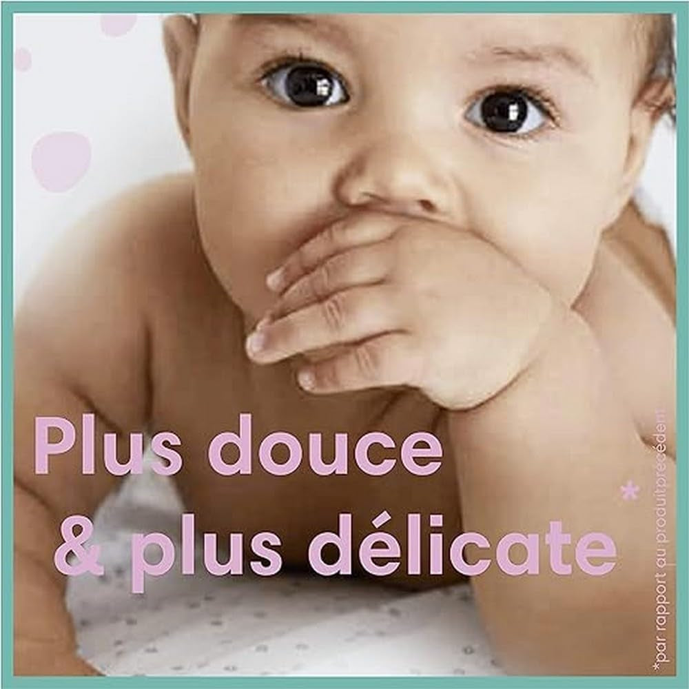 Salviette per neonati Pampers Sensitive, 624 salviette (12 x 52), senza profumo, per una pulizia delicata e delicata (confezione da 2)