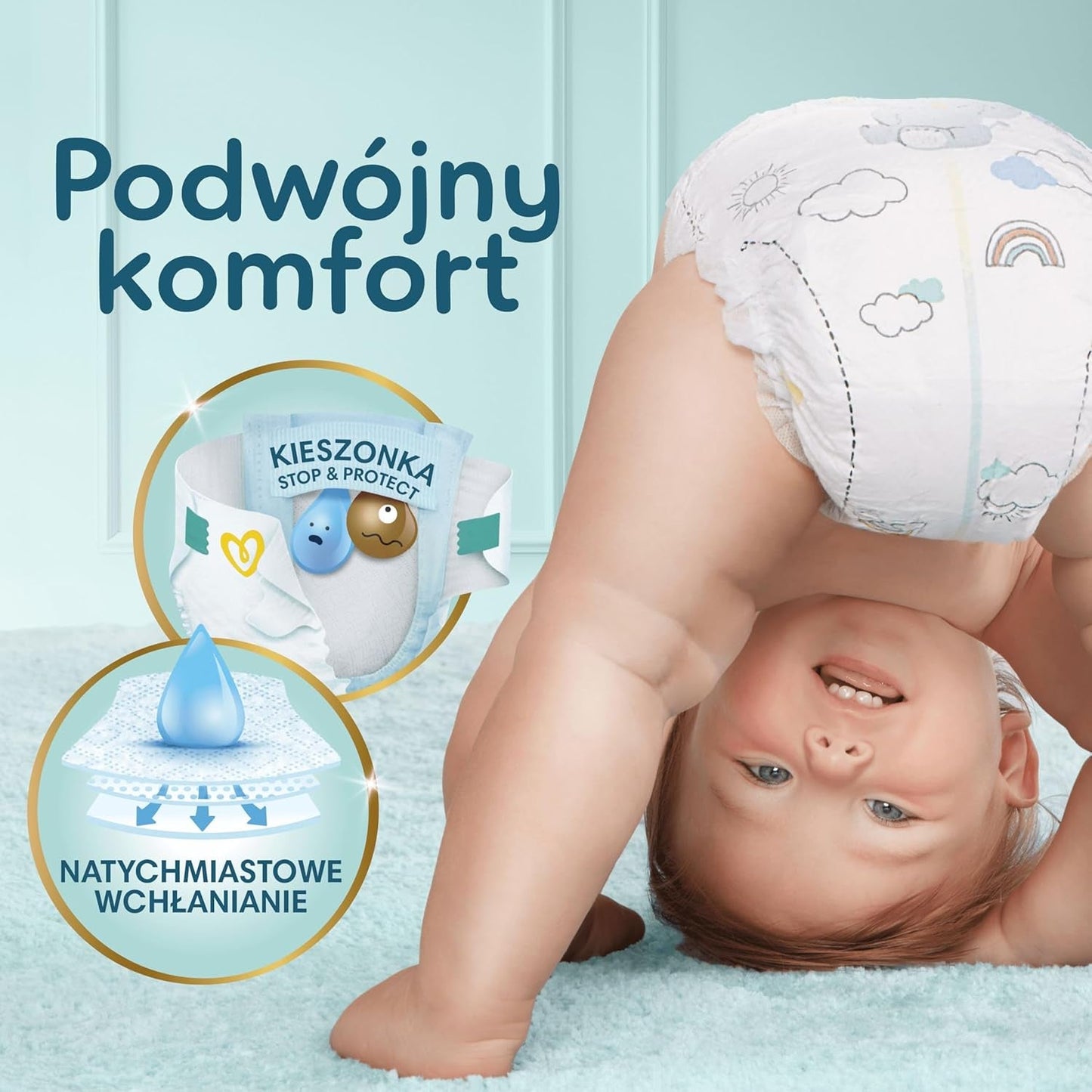 Pampers (vecchia versione), scatola mensile S4 174 pz