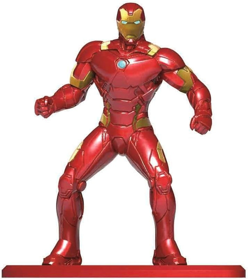 Jada Toys 253221016 - Marvel Nanofigures Blind Pack - Personaggi da collezione Marvel in metallo in confezione cieca, 4 cm, da 3 anni in su, selezione casuale, action figure nere Naty Shop