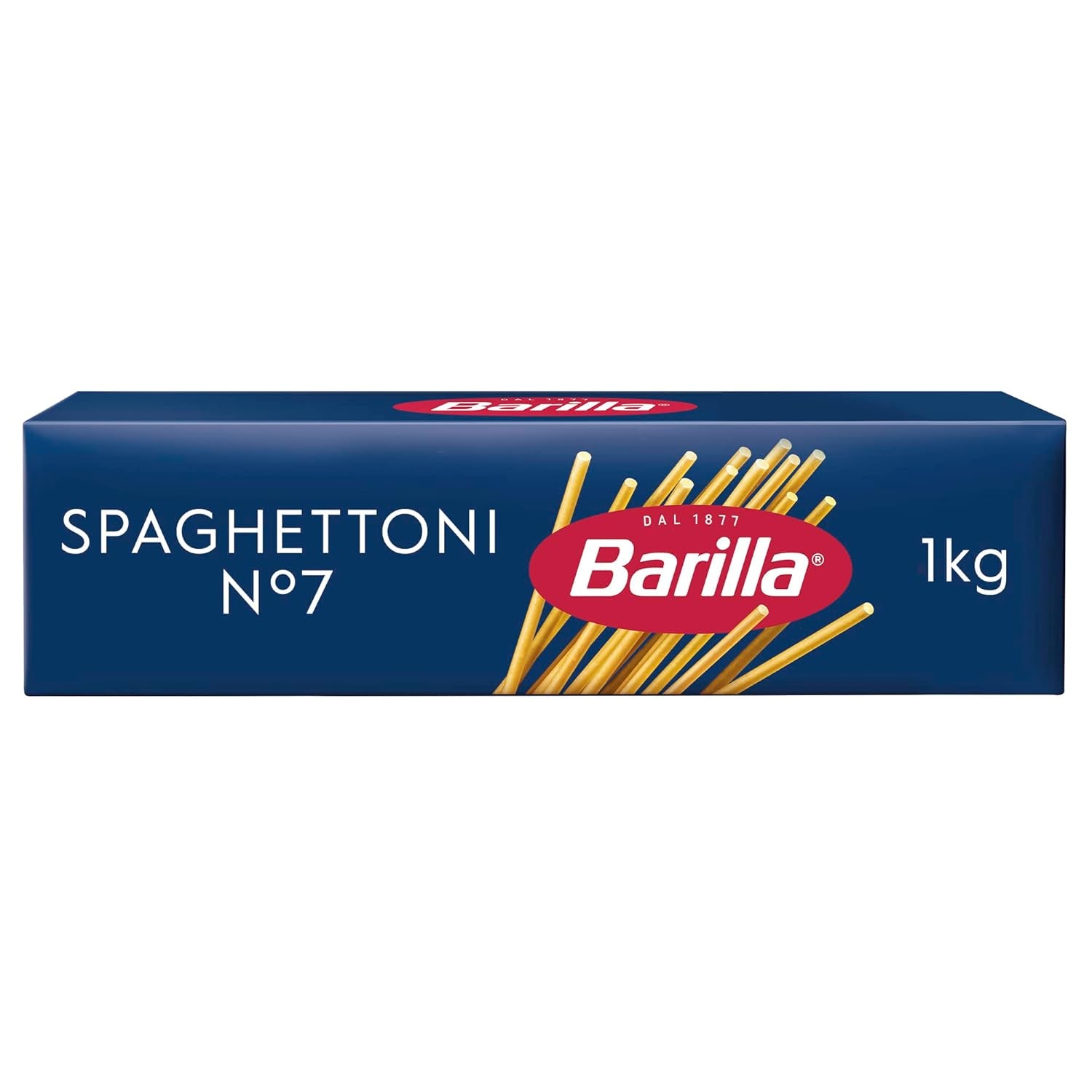 Barilla Pasta Klassische Spaghetti n.5 aus Hartweizen di alta qualità immer al dente, (1 x 500 g), insapore