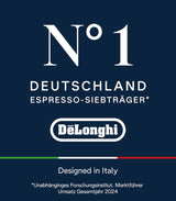 De'Longhi La Specialista Arte EC9155.MB macchina per caffè espresso portafiltro con macinacaffè, 8 impostazioni di macinatura, pressione 15 bar, 3 impostazioni di temperatura, montalatte, 1550 W, serbatoio da 1,7 litri, acciaio inossidabile/nero, incluso kit barista