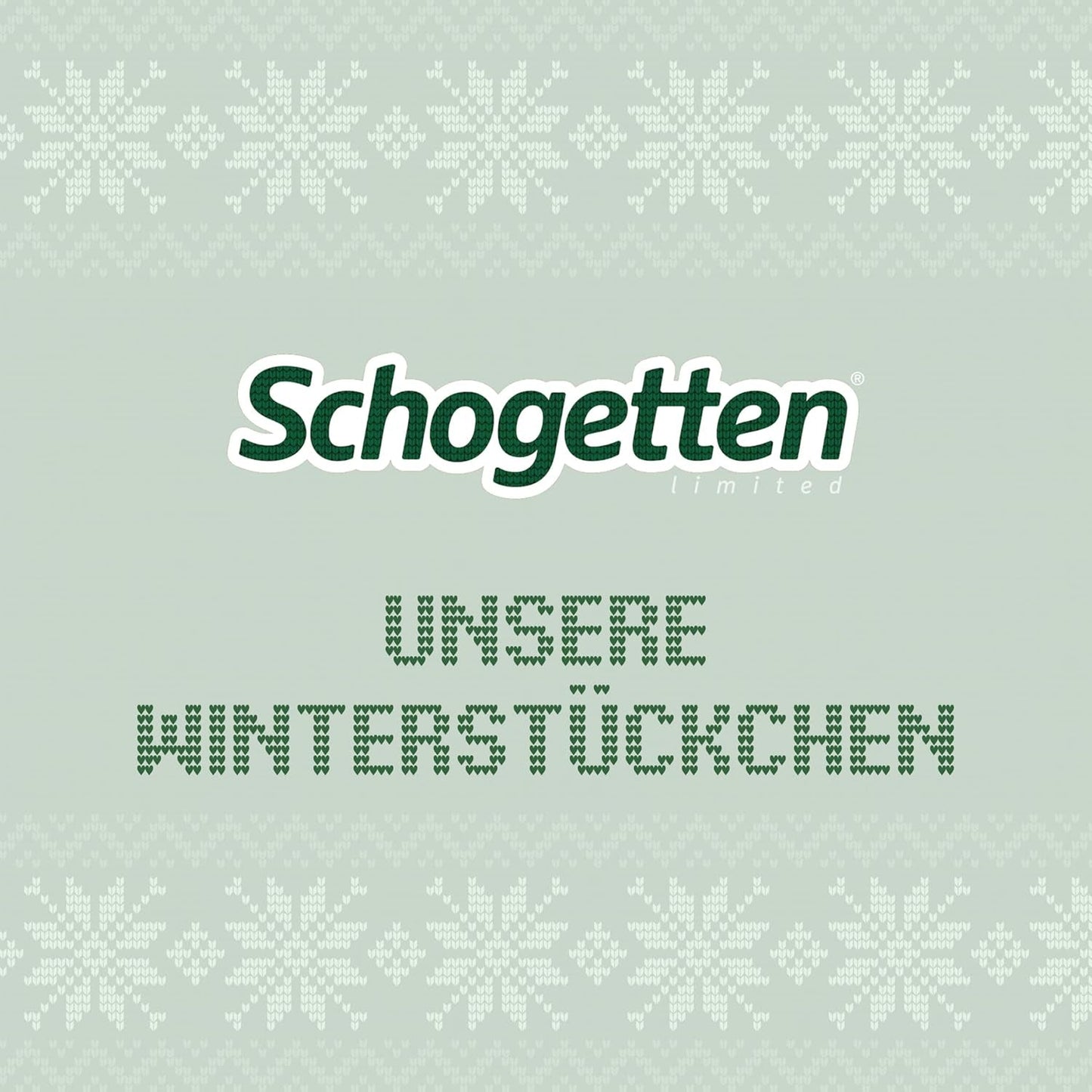 Schogetten Edizione invernale con mele mature I Tavoletta di cioccolato 100g I con cioccolato al latte e in comodi pezzi singoli