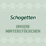 Schogetten Edizione invernale con mele mature I Tavoletta di cioccolato 100g I con cioccolato al latte e in comodi pezzi singoli