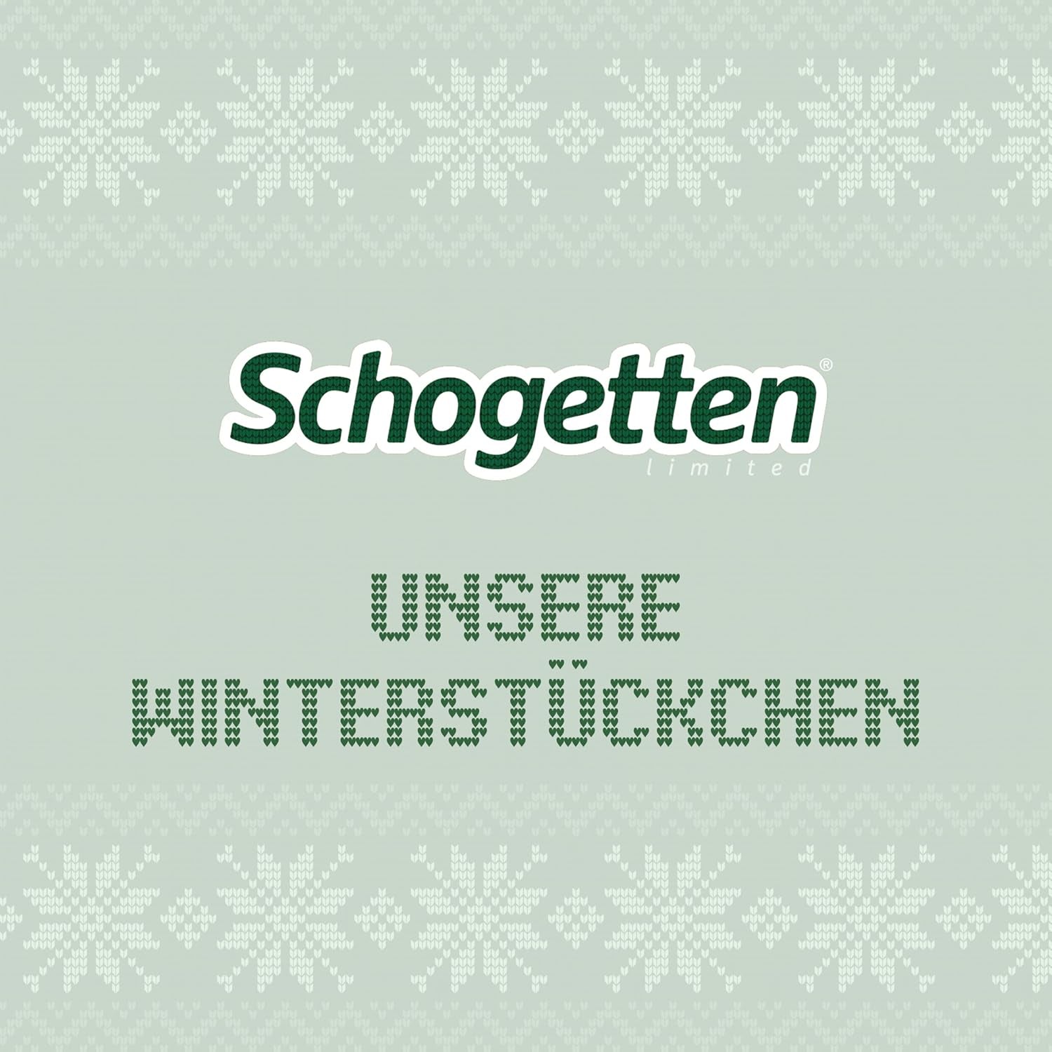 Schogetten Edizione invernale con mele mature I Tavoletta di cioccolato 100g I con cioccolato al latte e in comodi pezzi singoli