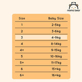 Marchio Amazon: Mama Bear Disney Pannolini Ultra Dry, taglia 3 (4-9 kg) - Scatola mensile, bianco, 172 pezzi (2 confezioni da 86)