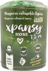 C2607A Hose Basic – Tubo estensibile con pressione acqua, verde, 7,5 metri