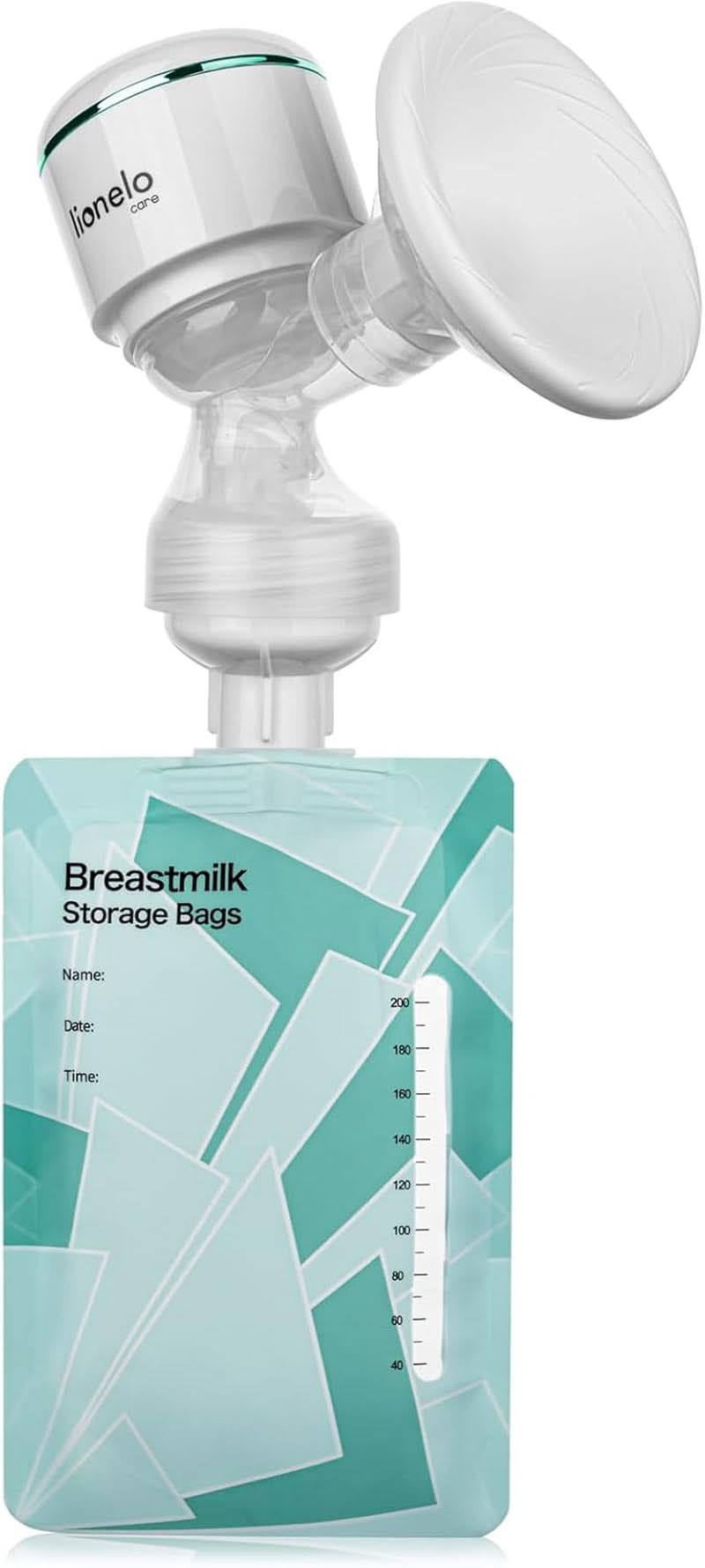LIONELO Tiralatte elettrico LIONELO Fidi plus 180 ml, tiralatte portatile a risparmio energetico, 9 livelli di massaggio, autonomia 150 min Accessori Alimentazione e Allattamento Bebe Naty Shop