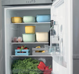 Guzzini - Kitchen Active Design, STORE&MORE Set 3 contenitori ermetici per frigo/freezer/microonde, alti - 19,5 x 19,5 x h12,3 cm | 750/1550/2800 cc- 17070852 Contenitori per alimenti Naty Shop