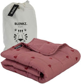 Coperta per neonati ponderata | 3,5Kg | 100X150Cm | Coperta terapeutica | Coperte ponderate | Coperta pesante (faccia di tigre blu, 3,5 Kg-100X150 Cm) BLENKZ Letti e Coperte. Cuore rosa rosso 3,5Kg-100X150 Cm