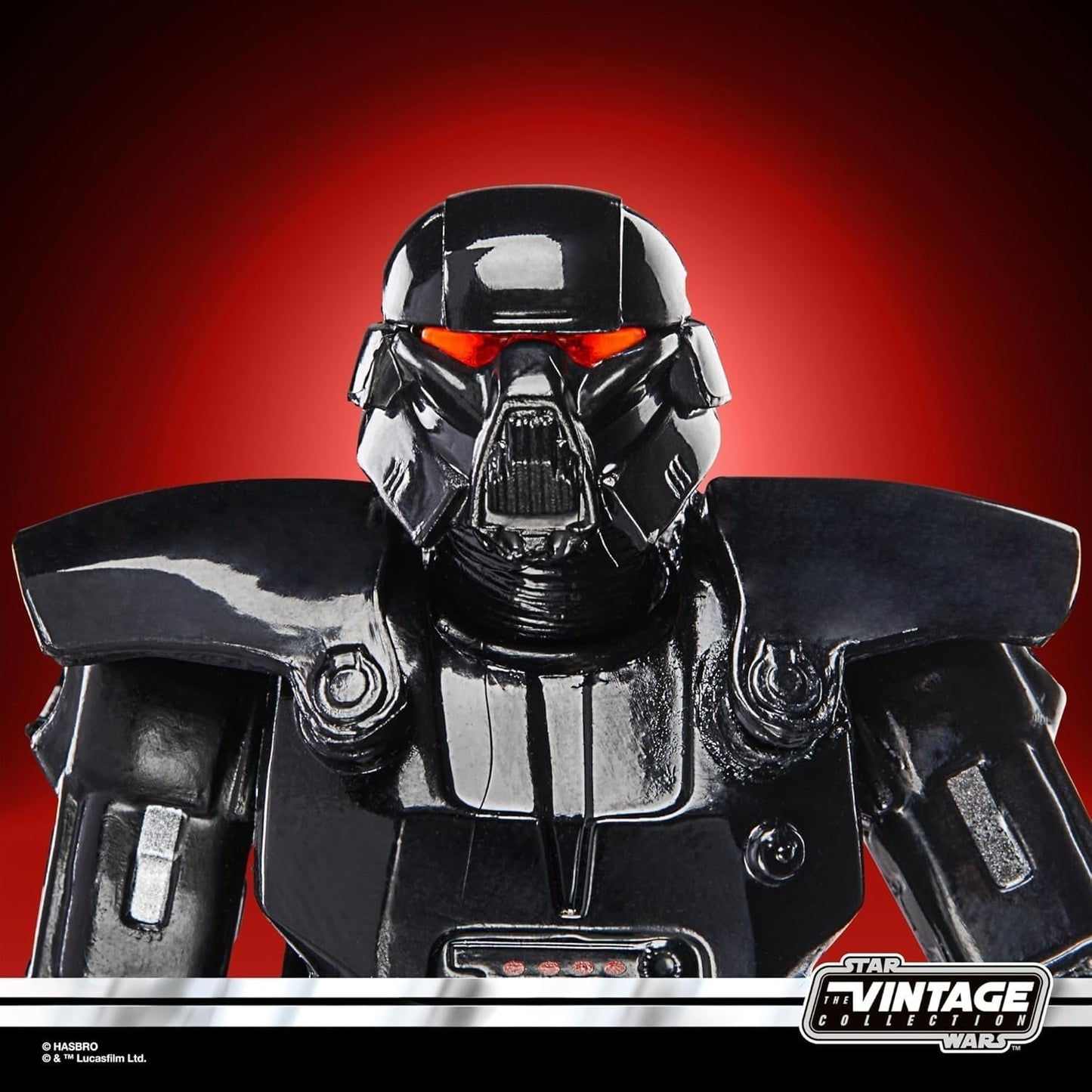 Star Wars Collezione Vintage Dark Trooper Action Figure da Collezionare The Mandalorian (Scala 9,5 Cm) Action figures Naty Shop
