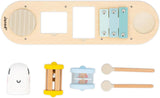Janod - Tracce musicali Sweet Cocoon - 5 attività musicali per bambini - Educazione musicale precoce - Giocattolo in legno FSC - A partire da 12 mesi, J04058 Baby Toys Naty Shop