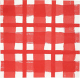 Talking Tables 20 tovaglioli usa e getta di carta riciclata a quadretti gialli per picnic e cene estive all'aperto, ecologici per feste di compleanno, Pasqua, matrimoni, barbecue, 3 veli 33 cm