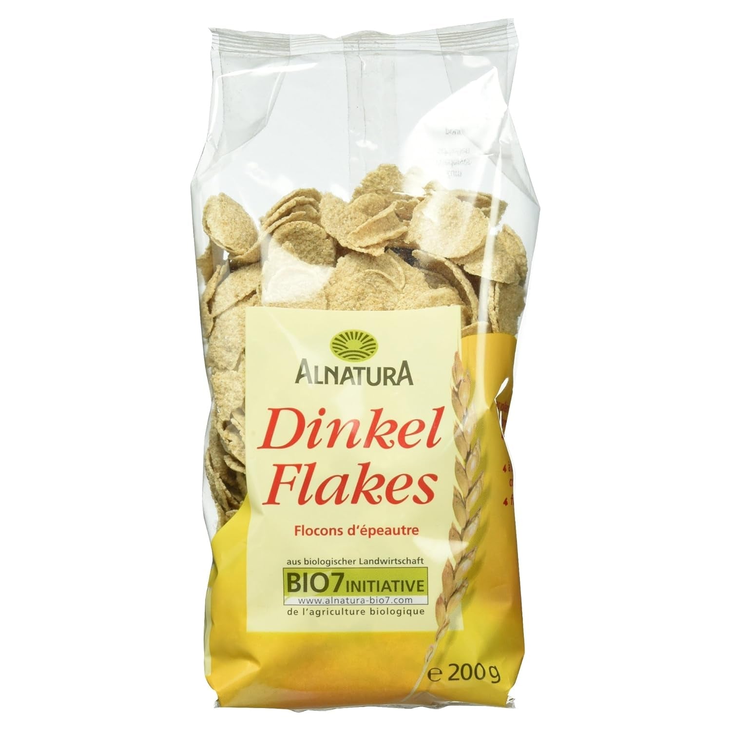 Bio Dinkel-Flakes, titolo predefinito di Cereal Naty Shop da 200 g