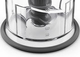 Kenwood Easychop CHP61.000WH, Zerkleinerer Mit Vier Klingen, Schüssel 0.5 L, Druckantrieb, 2 Geschwindigkeiten, Rutschfester Ring, Spülmaschinenfest, Eisbrecher, 500 W, Weiß Kitchen Naty Shop