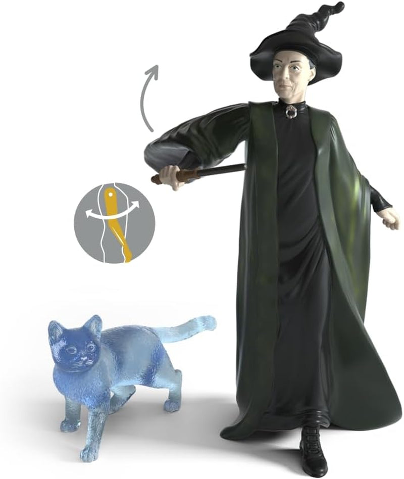 Schleich 42682 Professoressa McGranitt e Patronus, Dai 6 anni, HARRY POTTER - Personaggio da gioco, 16 X 11 X 18 cm Action figures Naty Shop